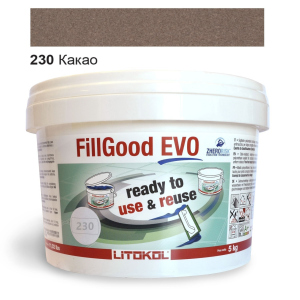 купить Полиуретановая затирка Litokol FillGood EVO 230 (Какао) 5кг.