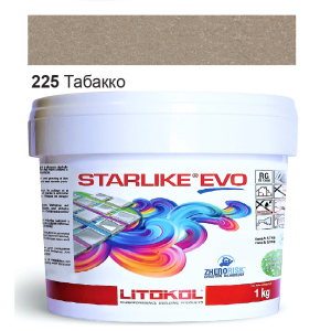 Епоксидне затирання Litokol Starlike EVO 225 Тютюн 1кг