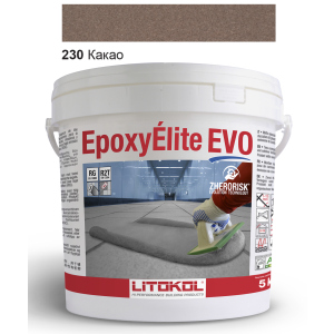 Епоксидне затирання Litokol Epoxyelite EVO c.230 Какао (Коричнева) 5кг рейтинг