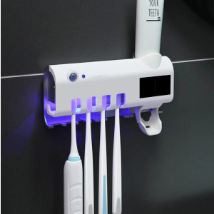 купити Диспенсер для зубної пасти та щіток автоматичний Toothbrush Sterilizator УФ стерилізатор