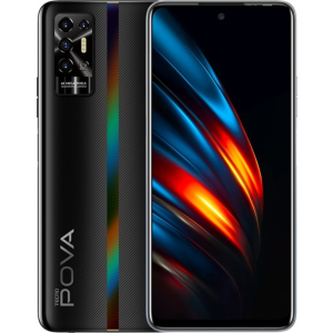 Мобильный телефон Tecno POVA 2 4/64GB Dazzle Black в Ивано-Франковске