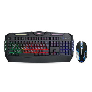 Комплект (клавиатура, мышь) REAL-EL Gaming 9500 Kit Backlit Black USB в Ивано-Франковске