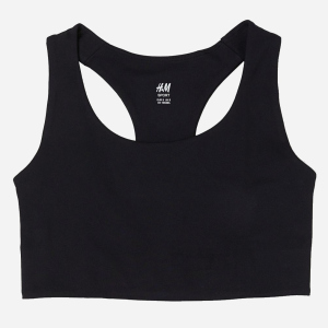 Топ спортивний H&M SPORT 9319993sdm M Чорний (PS2030000126040) краща модель в Івано-Франківську