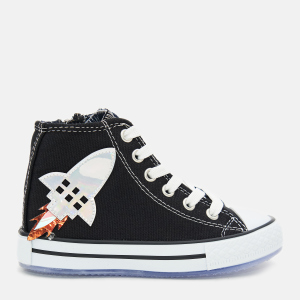 Кеди дитячі VUVU KIDS Black Rocket 2402 9.5 26 Чорні (8380001240226) краща модель в Івано-Франківську