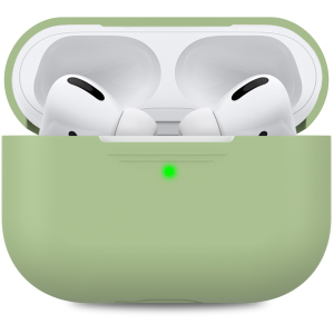 Силіконовий чохол AhaStyle для Apple AirPods Pro Green (AHA-0P300-GRN) ТОП в Івано-Франківську