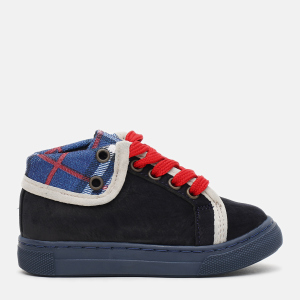 Кеды детские кожаные VUVU KIDS Navy NBK 227 29 (12) (11) Синие (8380000322729) лучшая модель в Ивано-Франковске