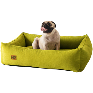 Лежак для собак Noble pet Albert 70х50х22 см Mustard (AL2133) (00000727) ТОП в Івано-Франківську