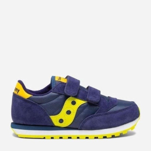 Кросівки дитячі Saucony Jazz Double Hl SK264787 35 (1.5) Navy/Green/Yellow (194917114278) ТОП в Івано-Франківську