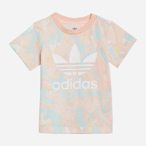 Футболка детская Adidas Tee H22638 98 см Pink Tint (4064057788058)