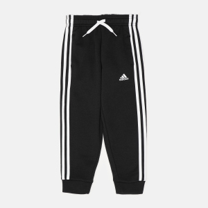 Спортивні штани дитячі Adidas B 3S Fl C Pt GQ8897 116 см Black/White (4064036115271) в Івано-Франківську