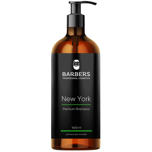 Шампунь для мужчин тонизирующий Barbers New York 1000 мл (4823099501465) в Ивано-Франковске