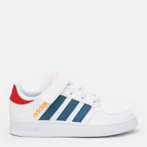 хороша модель Кеди дитячі Adidas Breaknet C GZ7643 33 (21) Ftwwht/Orbind/Scarle (4064049319451)