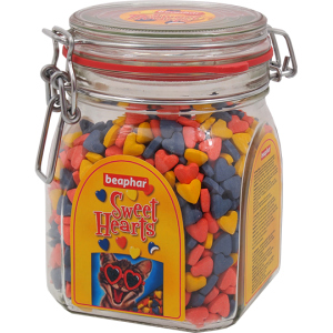 Вітамінізовані ласощі Beaphar Sweet Hearts для котів 1500 шт (10675) (8711231106752) ТОП в Івано-Франківську