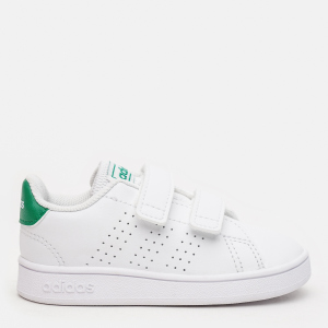 Кеды детские Adidas Advantage I EF0301 21 Ftwwht/Green/Gretwo (4061622828126) надежный