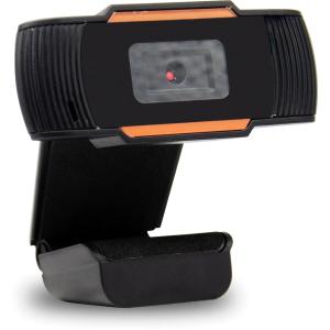 Веб-камера OKey WebCam HD 720P Black/Orange (WB100) краща модель в Івано-Франківську