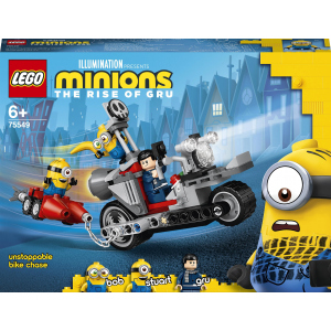 Конструктор LEGO Minions Неймовірна погоня на мотоциклі 136 деталей (75549) ТОП в Івано-Франківську