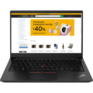 Ноутбук Lenovo ThinkPad E14 Gen 2 (20TA002JRT) Black ТОП в Ивано-Франковске