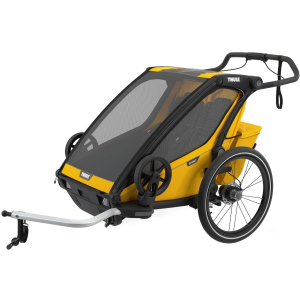 Коляска мультиспортивна Thule Chariot Sport 2 Black - SpeYellow (TH10201024) в Івано-Франківську