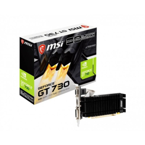 Відеокарта GF GT 730 2GB DDR3 MSI (N730K-2GD3H/LPV1) ТОП в Івано-Франківську