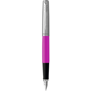 Ручка перова Parker Jotter 17 Plastic Pink CT FP F (15 511) ТОП в Івано-Франківську