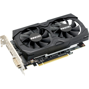 INNO3D PCI-Ex GeForce GTX 1050 TI Twin X2 D5 4G 4GB GDDR5 (128bit) (1392/7000) (DVI, HDMI, DisplayPort) (N105K-2DDV-M5CM) в Івано-Франківську