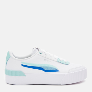 Кеды Puma Carina Lift Shadow 38191502 38.5 (5.5) 24.5 см Puma White-Eggshell Blue (4063699818697) ТОП в Ивано-Франковске