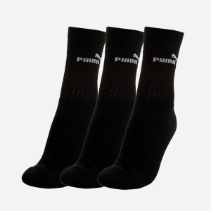 Набор носков Puma Regular Crew 3pack 88329601 35-38 3 пары Черный (8713537310130)