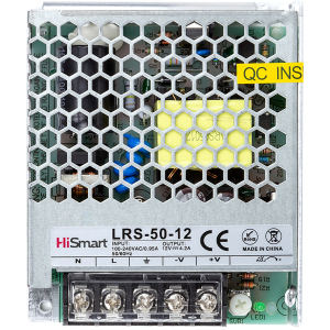 Блок питания HiSmart 12V 4.2A 50W (LRS-50-12) в Ивано-Франковске