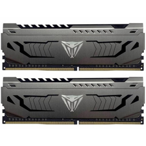 Модуль пам&яті для комп&ютера DDR4 16GB (2x8GB) 3000 MHz Viper Steel Patriot (PVS416G300C6K) ТОП в Ивано-Франковске