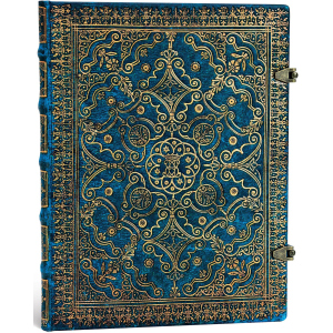 Записная книга Paperblanks Эквинокс 18 х 23 см 144 страницы нелинованных Лазурь (9781439726792)