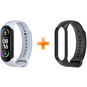 хорошая модель Xiaomi Mi Band 6 MiJobs Dual Color Rock Ash/Black (MJ6-DSS020RAB)