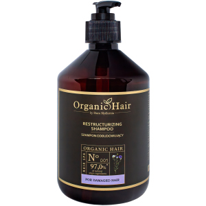 Восстанавливающий органический шампунь Stara Mydlarnia Organic hair для поврежденных и сухих волос 500 мл (5901638421920) в Ивано-Франковске