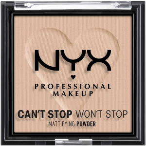 Матирующая пудра для лица NYX Professional Makeup Can't Stop Won't Stop 4 Medium 6 г (800897004231) рейтинг