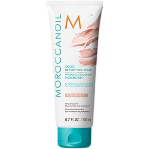 Маска с эффектом цвета MoroccanOil Color Depositing Mask цвет Rose Gold 200 мл (7290113140646) лучшая модель в Ивано-Франковске