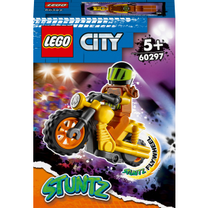 Конструктор LEGO City Stuntz Разрушительный трюковый мотоцикл 12 деталей (60297) ТОП в Ивано-Франковске