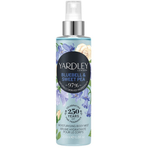 Міст зволожуючий парфум для тіла Yardley Bluebell &amp; Sweet Pea Moisturising Fragrance Body Mist 200 мл (5056179301580) в Івано-Франківську