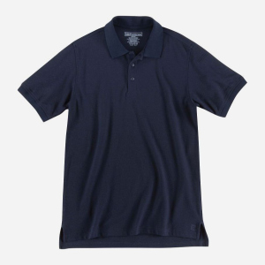 Поло тактичне 5.11 Tactical Tactical Utility Short Sleeve Polo 41180-724 XL Dark Navy (2000980473755) краща модель в Івано-Франківську