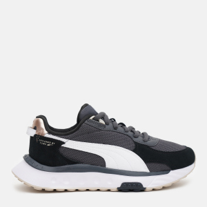 Кроссовки Puma Wild Rider Soft Metal Wn s 38190002 40 (6.5) 25.5 см Ebony-Puma Black (4063699836868) лучшая модель в Ивано-Франковске