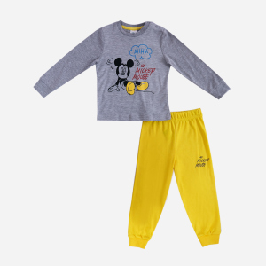 Спортивный костюм Disney Mickey Mouse MC18318 98 см Серо-желтый (8691109934246)