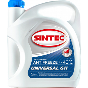 Антифриз Sintec Universal -40°C G-11 5 кг Синій (800522) в Івано-Франківську