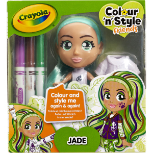 Набір для творчості Crayola Colour n Style Стильні дівчата Джейд (918937.005) (8720077189379)
