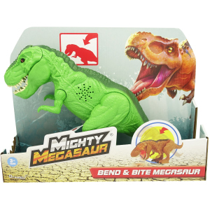 Интерактивная игрушка Mighty Megasaur Могучий Мегазавр T-Rex рычащий и кусающий 30 см (4894166800866-2) лучшая модель в Ивано-Франковске