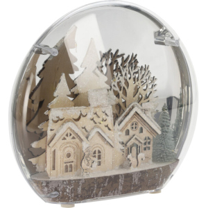 Декоративный светильник Christmas Decoration Дома 25x6x22 см (CAA130441_дома) в Ивано-Франковске