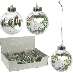 Набор елочных шаров Christmas Decoration 8 см 12 шт (ABJ432510) лучшая модель в Ивано-Франковске