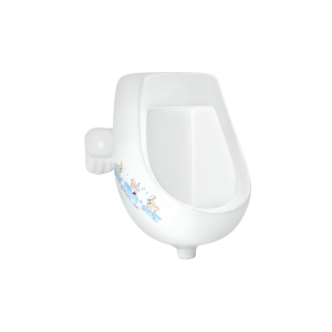 Пісуар підвісний дитячий Qtap Baby 420х300х465 White з малюнком QT2388U460EWD краща модель в Івано-Франківську