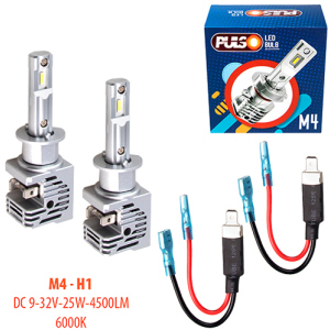 Автолампы Pulso M4-H1/LED-chips CREE/9-32v/2x25w/4500Lm/6000K (M4-H1) ТОП в Ивано-Франковске