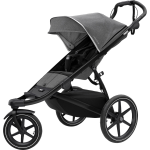 Дитячий візочок Thule Urban Glide 2 Black - Grey Melange (TH10101948) краща модель в Івано-Франківську