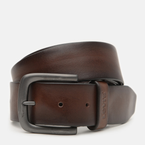 хороша модель Ремінь шкіряний Levi's Levis Tumbled Icon Belt 233780-104-28 100 см Brown (7613417902039)