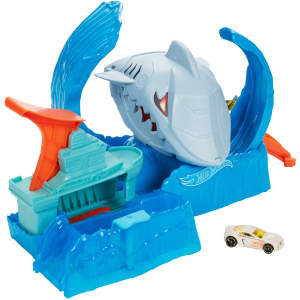 Игровой набор Hot Wheels Голодная Акула-робот из серии "Измени цвет" (GJL12) рейтинг