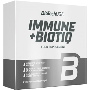 Вітаміни та мінерали Biotech Immune + Biotiq 18 + 18 капсул (5999076239320) краща модель в Івано-Франківську